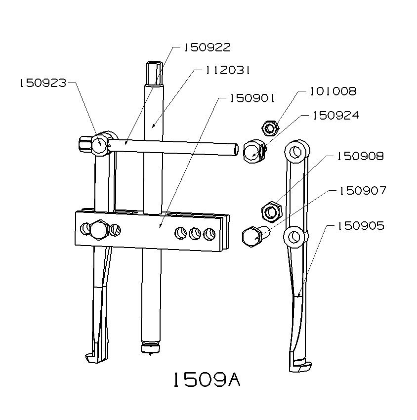 EXTRACTOR INTERIORES FORZA SERIE  1500A